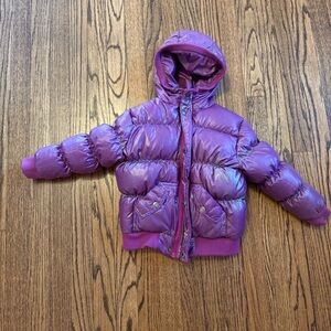 Appaman  iridescent Purple winter puffer Size 5